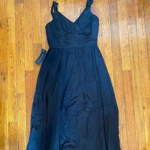 Ann Taylor formal black maxi dress